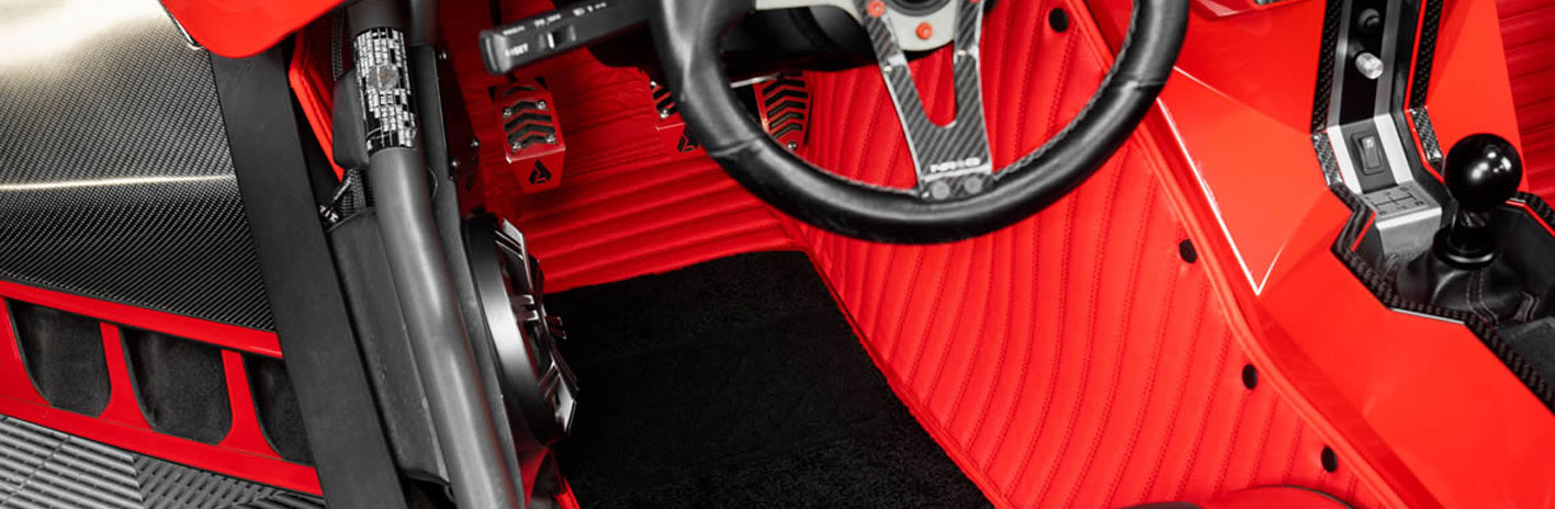 Stripe Slingshot Floor Mats